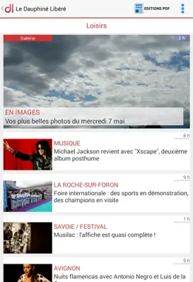 Le Dauphiné android App screenshot 2