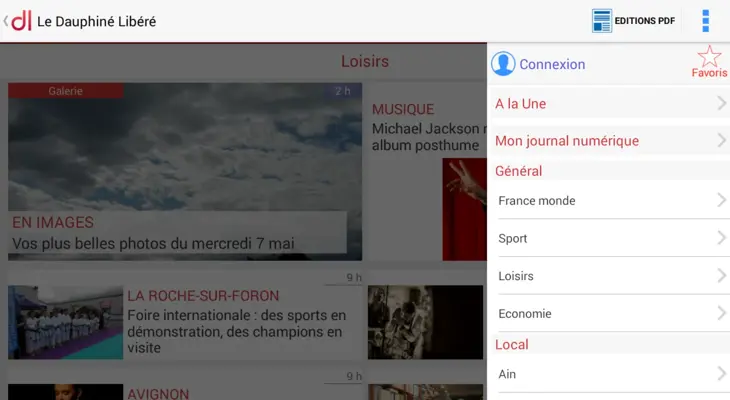 Le Dauphiné android App screenshot 5