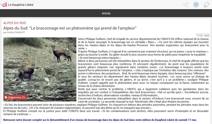 Le Dauphiné android App screenshot 8